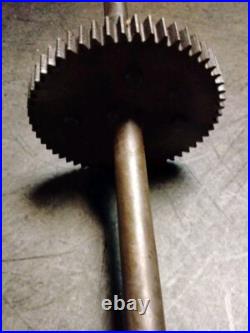 Toro 524 624 724 824 Snowblower Axle 7/8 Dia X 23 3/4 L Axle with Welded Gear
