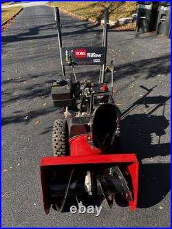 Toro 622 Power Throw Snow Blower-self propelled electric start Toro 622 Power Throw Snow Blower-self propelled electric start