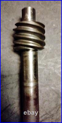 Toro 824 Snowblower Impeller Shaft 36-2580 66-6941 Worm Gear 5-7170 OBSOLETE
