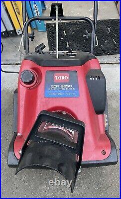 Toro Ccr 3650 Snow Blower