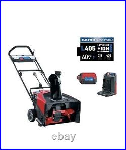 Toro Electric Snow Blower 21 in. 60-Volt Lithium-Ion with 7.5 Ah Battery/Charger