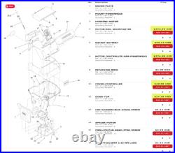 Toro OEM Entire 60V DC Motor Assembly 39924 From NEW Power Max Snow Blower Toro OEM Entire 60V DC Motor Assembly 39924 From NEW Power Max Snow Blower