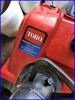 Toro Power Clear 418 ZE 18-Inch Single-Stage 4 cycle Snow Blower Electric Start