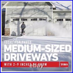 Toro Power Clear 518 18 99cc Single Stage Gas Snow Blower Push Auger Assist