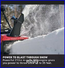 Toro Power Clear 721 QZE 21 in. 212 cc Single-Stage Self Propel Gas Snow Blower