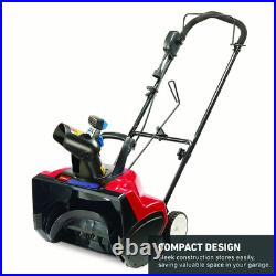 Toro Power Curve 18 In. W Single-Stage Corded Electric Start Electric Snow Blowe