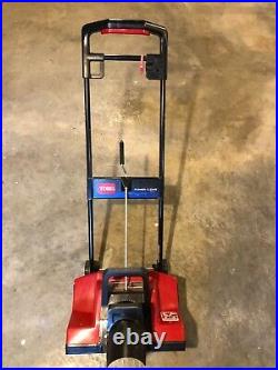 Toro Power Curve 1800 Snow Blower Thrower Model 38025 Used Works Electric