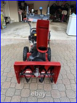 Toro Power Max 824 OE Two Stage Gas Snow Blower, 24 Heavy Duty, Red Metal