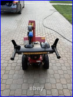 Toro Power Max 824 OE Two Stage Gas Snow Blower, 24 Heavy Duty, Red Metal