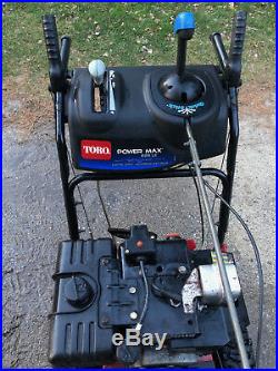 Toro Power Max Snow Thrower 826 LE in excellent condition for just $499