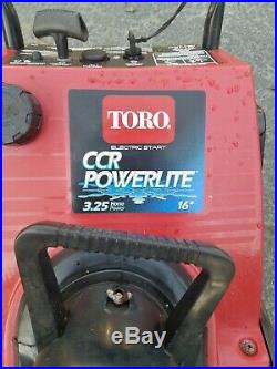 Toro Powerlite 3.25 HP Electric Start Gas Powered Snowblower