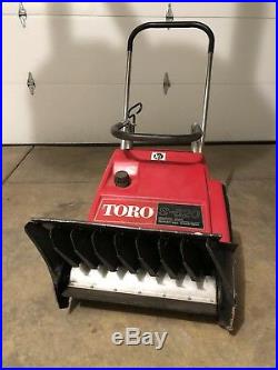Toro Snow blower gas (electric start)