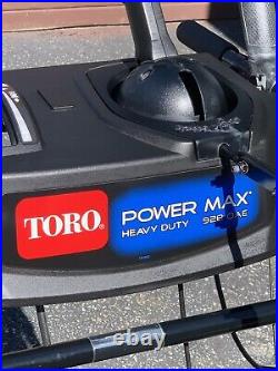 Toro snowblower, Power Max 928 OAE