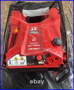 Troy-Bilt 179E Squall 21 in. Single-Stage Gas Snow Blower 179 cc READ DESC