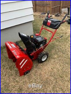 Troy-Bilt 24 208 cc Two-Stage Gas Snow Blower withElectric Start Storm 2410
