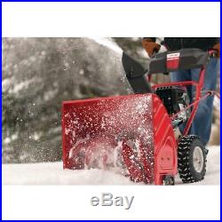 Troy-Bilt Gas Snow Blower 24 in. 208 cc 2-Stage Remote Crank Chute Control