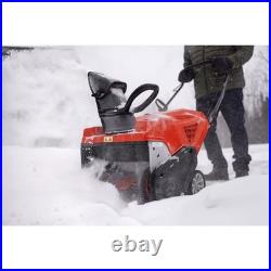 Troy-Bilt Squall 123R 123cc 4-Cycle Snow Blower with AugerAssist, Clears 6 in