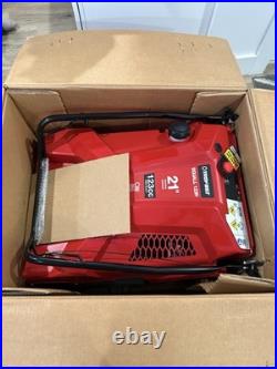 Troy-Bilt Squall 123R Single Stage Gas Snow Blower 21in 123cc Red