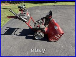 Troy-Bilt Storm 1130 30 in Gasoline Gas-Powered Snow Blower, Red/Black