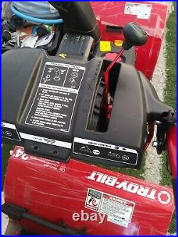 Troy-Bilt Storm 2410 24 Width Two Stage Snow Blower Electric Start new p/u only