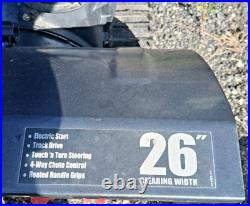 Troy-Bilt storm tracker 2690 Snow Blower 26 in Clearing Width Black