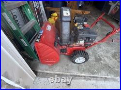 Troy Built Snowblower With Key And Pull Start