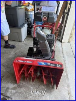Troy Built Snowblower With Key And Pull Start