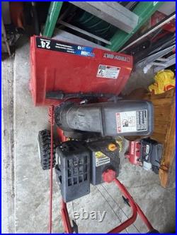 Troy Built Snowblower With Key And Pull Start