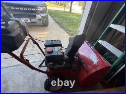 Troy Built Snowblower With Key And Pull Start