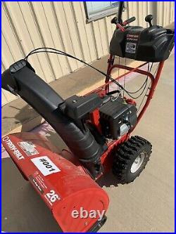 Troy-Built Storm 2665 Snow Blower Electric Start Self Propelled #001