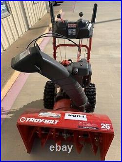 Troy-Built Storm 2665 Snow Blower Electric Start Self Propelled #001
