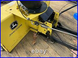 USED John Deere 44 Snow Blower Attachment D and LA Series