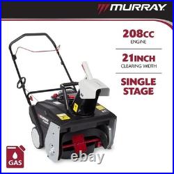 USED Murray MYS2120801 Flurry 21 208 CC Single-Stage Gas Snow Blower USED Murray MYS2120801 Flurry 21 208 CC Single-Stage Gas Snow Blower