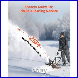 Uimoso 20 Electric Snow Blower 25 ft Throwing Distance 15A Snow Shovel Blower