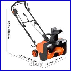Uimoso 20 Electric Snow Blower 25 ft Throwing Distance 15A Snow Shovel Blower