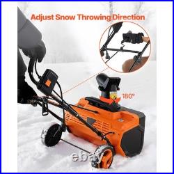 Uimoso 23 Electric Snow Blower 15A 25ft Throwing Distance Snow Shovel Blower