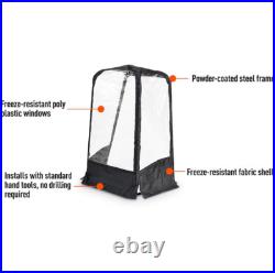 Universal Weatherproof Winter Snow Blower Cab Protective Enclosed Protection USA Universal Weatherproof Winter Snow Blower Cab Protective Enclosed Protection USA