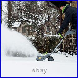 Used 16 in. 40-Volt 4 Ah Battery Cordless Electric Snow Blower Shovel