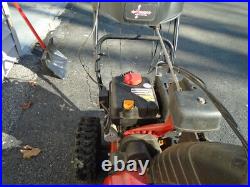 Used one season 26 Inch Craftsman Self-Propelled Snow Thrower must see