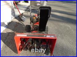 Used one season 26 Inch Craftsman Self-Propelled Snow Thrower must see