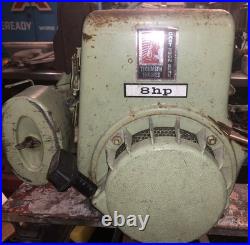 VTG Tecumseh HM80 Engine Motor 8 HP 3/4 Crank 155105F Cast Iron Bore TESTED
