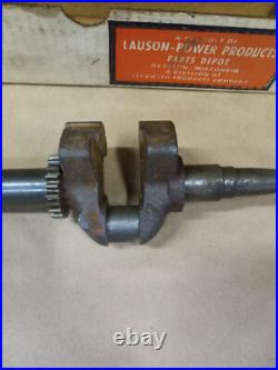 Vintage TECUMSEH 31771 CRANKSHAFT NOS HMSK 100-159510Z 143-051001 Craftman 29763