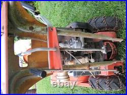 Vintage simplicity SNO-AWAY 8 hp 26 snow thrower snow blower works two stage
