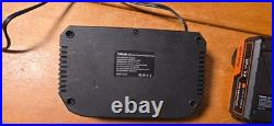 Voltask 24V Li-Ion Dual Port Charger + 2 Batteries 4.0Ah B-20-4 Open Box