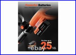 Voltask Cordless Snow Shovel, 24V 4.0Ah Battery, 13-Inch Clearing Width, 550W