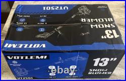 Votlemi 13 Snow Blower 20 foot throwing distance bushless motor battery power