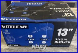 Votlemi 13 Snow Blower 20 foot throwing distance bushless motor battery power