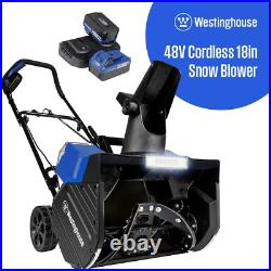 Westinghouse Open Box 48V 18 Cordless Snow Blower Westinghouse Open Box 48V 18 Cordless Snow Blower