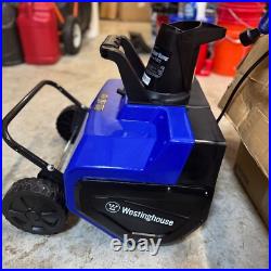 Westinghouse WSnow22 Walk Behind Corded Electric Snow Blower, Dual LED Lights Westinghouse WSnow22 Walk Behind Corded Electric Snow Blower, Dual LED Lights