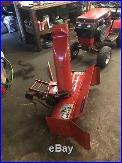 Wheelhorse Single Stage Snowblower 42 with feeder extensions P/N 79362